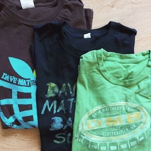 DMB Collectible Tour Tees (3)
